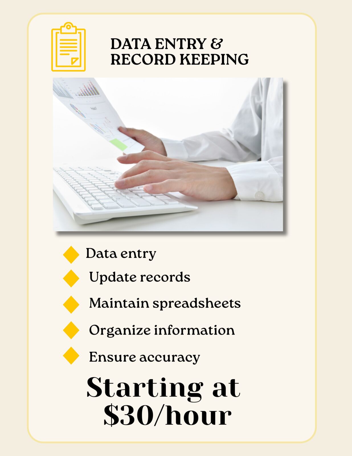 2-Data entry & record keeping