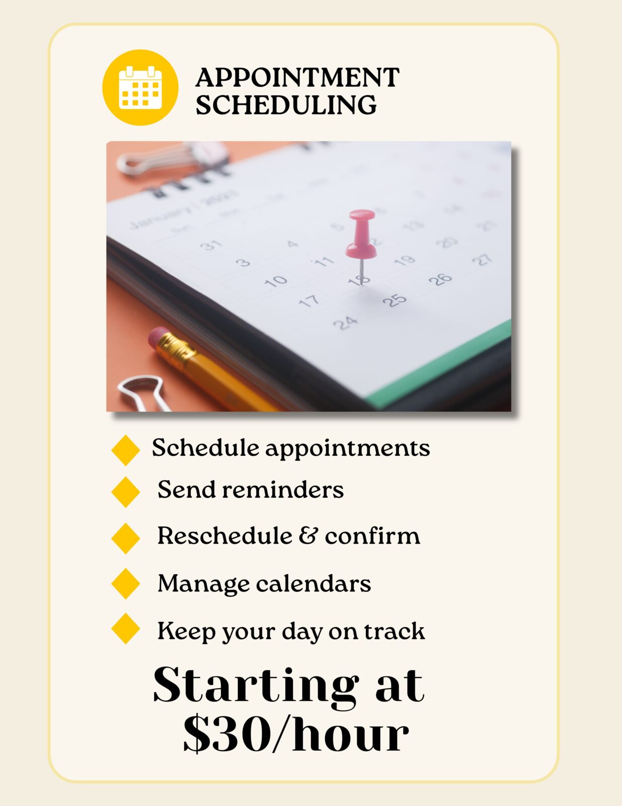 2-appointment scheduling